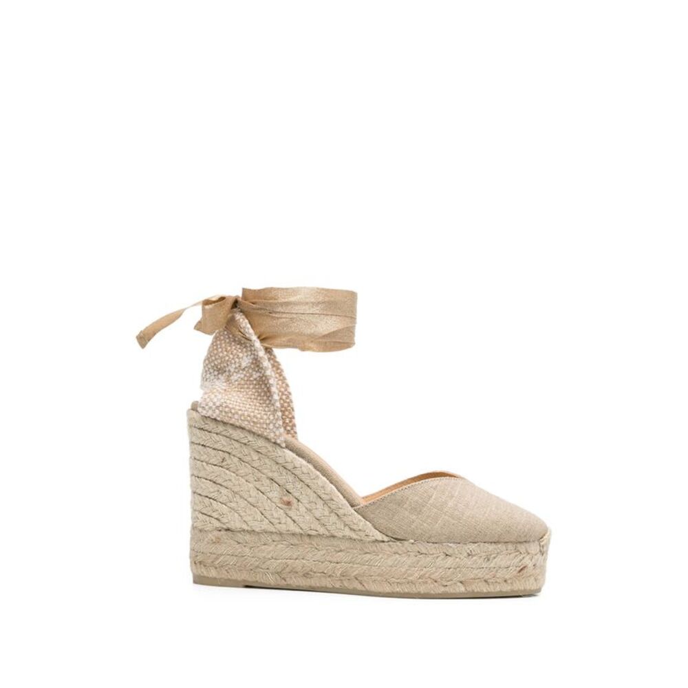 Castañer Gold Boots Women